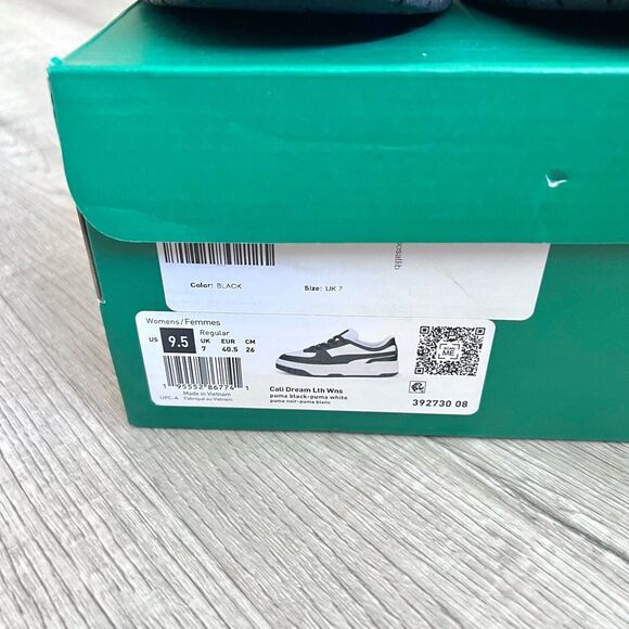 Puma Cali Dream Platform in Black and White size 9.5 women’s - NEW! - Picture 11 of 12